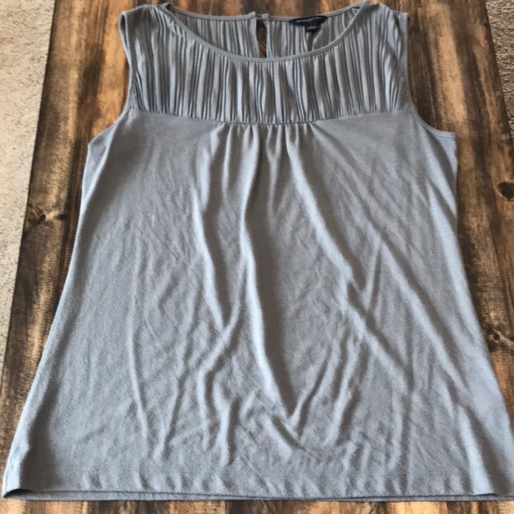 Gray Banana Republic Tank Top Size L